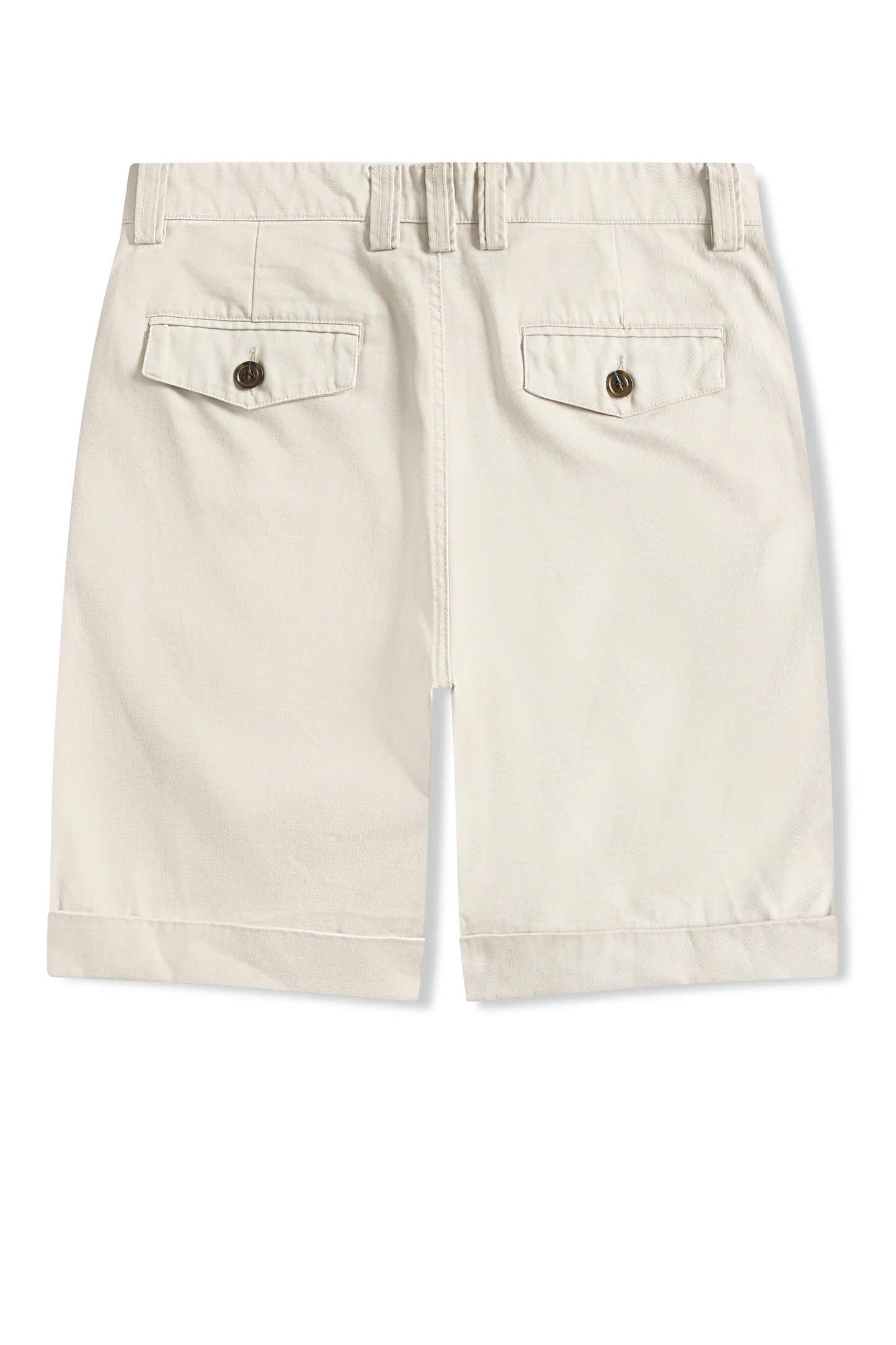 Krasiv Men's Chino Shorts Cotton Casual Slim Fit Flat Front Stiched Cuff Hem Above The Knee