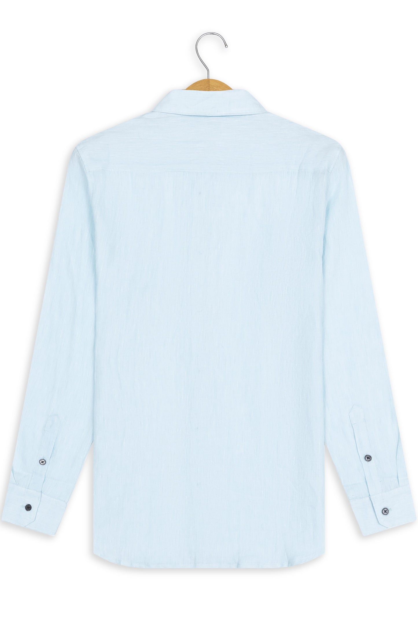 Krasiv Men's Linen Shirt Long Sleeve Summer Beach 100% Linen