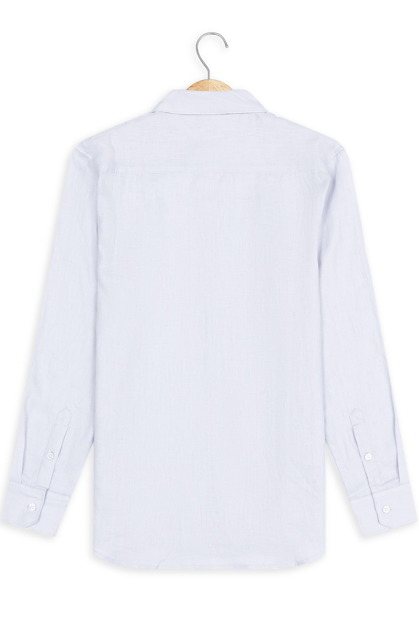 Krasiv Men's Linen Shirt Long Sleeve Summer Beach 100% Linen